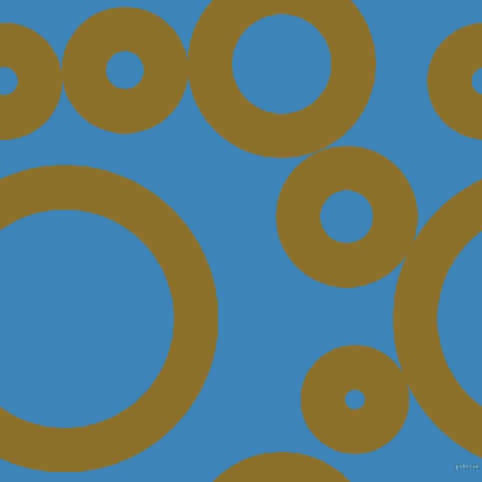 bubbles, circles, sponge, big, medium, small, 65 pixel line width, Corn Harvest and Curious Blue circles bubbles sponge soap seamless tileable