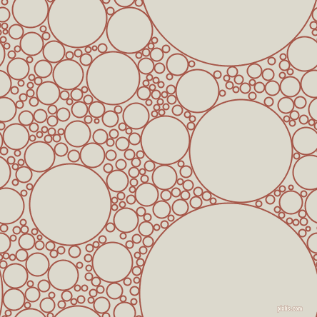 bubbles, circles, sponge, big, medium, small, 2 pixel line width, Crail and Milk White circles bubbles sponge soap seamless tileable