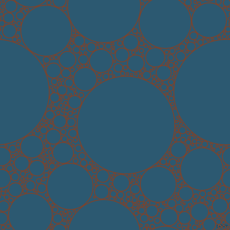 bubbles, circles, sponge, big, medium, small, 3 pixel line width, Cumin and Chathams Blue circles bubbles sponge soap seamless tileable