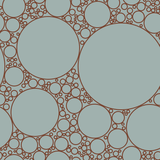 bubbles, circles, sponge, big, medium, small, 3 pixel line width, Cumin and Conch circles bubbles sponge soap seamless tileable