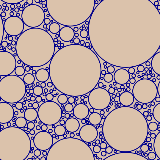 bubbles, circles, sponge, big, medium, small, 3 pixel line width, Dark Blue and Bone circles bubbles sponge soap seamless tileable