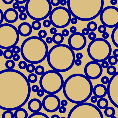 bubbles, circles, sponge, big, medium, small, 9 pixel line width, Dark Blue and Straw circles bubbles sponge soap seamless tileable