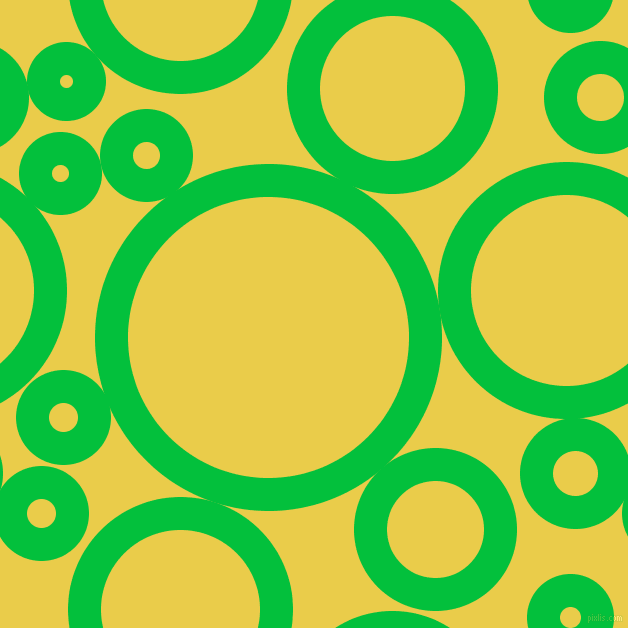 bubbles, circles, sponge, big, medium, small, 33 pixel line width, Dark Pastel Green and Festival circles bubbles sponge soap seamless tileable