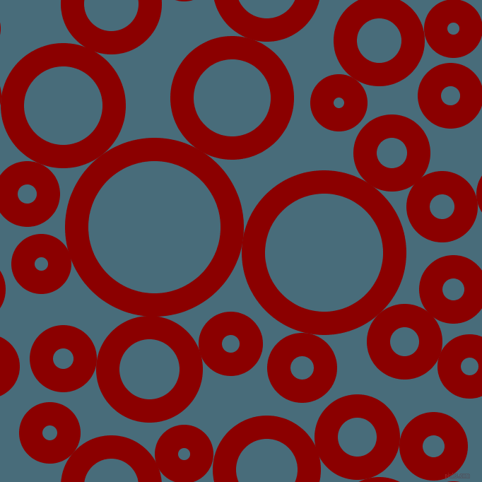 bubbles, circles, sponge, big, medium, small, 33 pixel line width, Dark Red and Bismark circles bubbles sponge soap seamless tileable