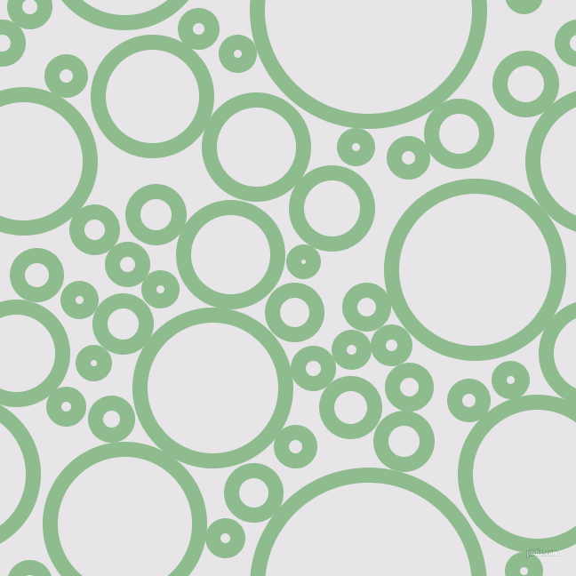 bubbles, circles, sponge, big, medium, small, 17 pixel line width, Dark Sea Green and White Lilac circles bubbles sponge soap seamless tileable