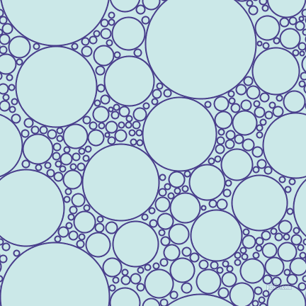 bubbles, circles, sponge, big, medium, small, 2 pixel line width, Dark Slate Blue and Mabel circles bubbles sponge soap seamless tileable