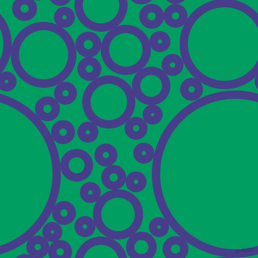 bubbles, circles, sponge, big, medium, small, 17 pixel line width, Dark Slate Blue and Shamrock Green circles bubbles sponge soap seamless tileable