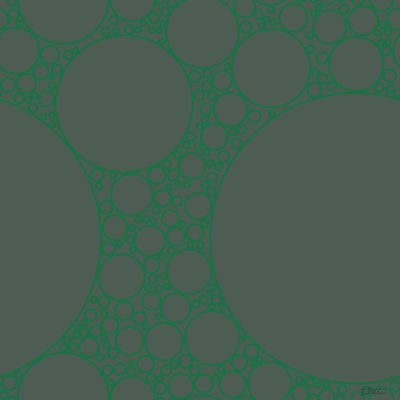 bubbles, circles, sponge, big, medium, small, 3 pixel line width, Dark Spring Green and Feldgrau circles bubbles sponge soap seamless tileable