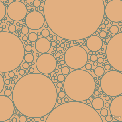 bubbles, circles, sponge, big, medium, small, 3 pixel line width, Davy
