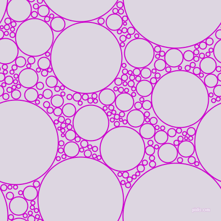 bubbles, circles, sponge, big, medium, small, 2 pixel line width, Deep Magenta and Titan White circles bubbles sponge soap seamless tileable
