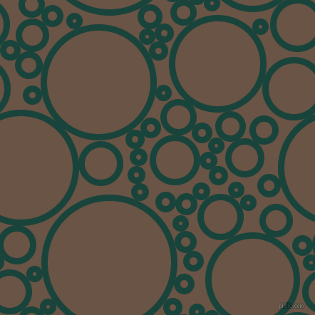 bubbles, circles, sponge, big, medium, small, 9 pixel line width, Deep Teal and Quincy circles bubbles sponge soap seamless tileable