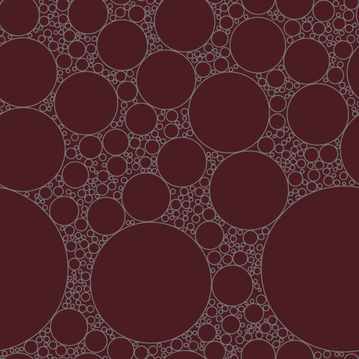 bubbles, circles, sponge, big, medium, small, 2 pixel line width, Dove Grey and Bordeaux circles bubbles sponge soap seamless tileable