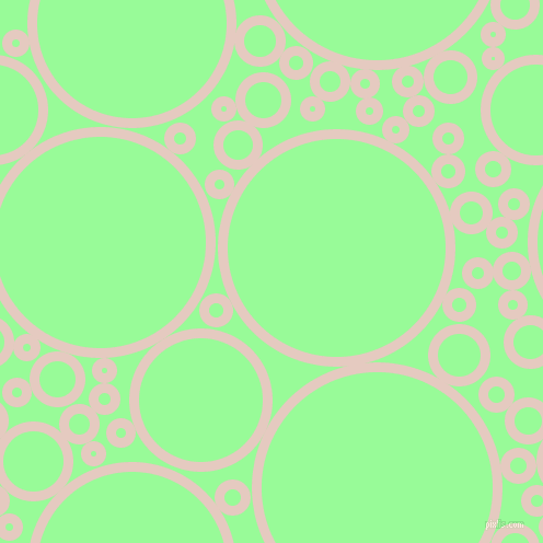 bubbles, circles, sponge, big, medium, small, 9 pixel line width, Dust Storm and Pale Green circles bubbles sponge soap seamless tileable