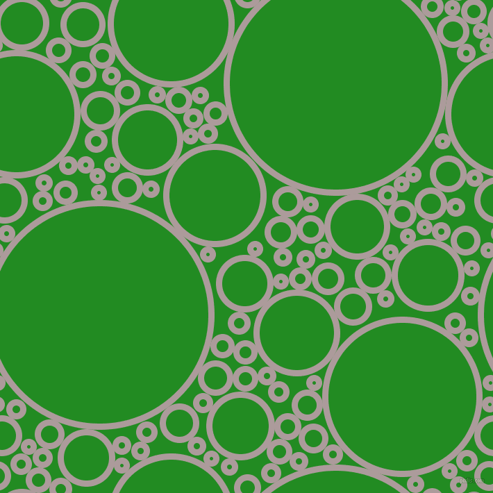 bubbles, circles, sponge, big, medium, small, 9 pixel line width, Dusty Grey and Forest Green circles bubbles sponge soap seamless tileable