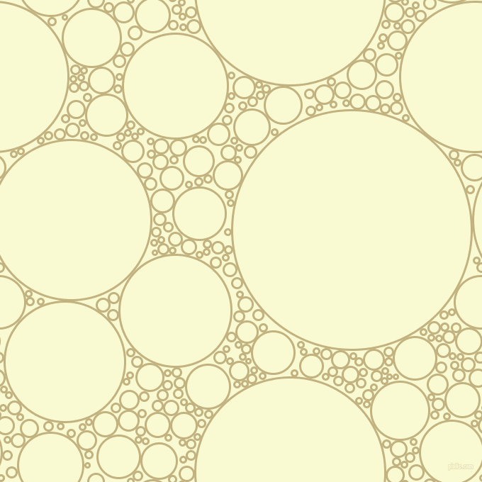 bubbles, circles, sponge, big, medium, small, 3 pixel line width, Ecru and Light Goldenrod Yellow circles bubbles sponge soap seamless tileable