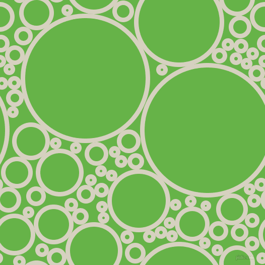 bubbles, circles, sponge, big, medium, small, 9 pixel line width, Ecru White and Apple circles bubbles sponge soap seamless tileable