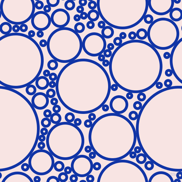 bubbles, circles, sponge, big, medium, small, 9 pixel line width, Egyptian Blue and Tutu circles bubbles sponge soap seamless tileable