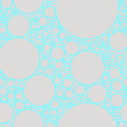bubbles, circles, sponge, big, medium, small, 3 pixel line width, Electric Blue and Porcelain circles bubbles sponge soap seamless tileable