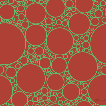 bubbles, circles, sponge, big, medium, small, 3 pixel line width, Fern and Medium Carmine circles bubbles sponge soap seamless tileable