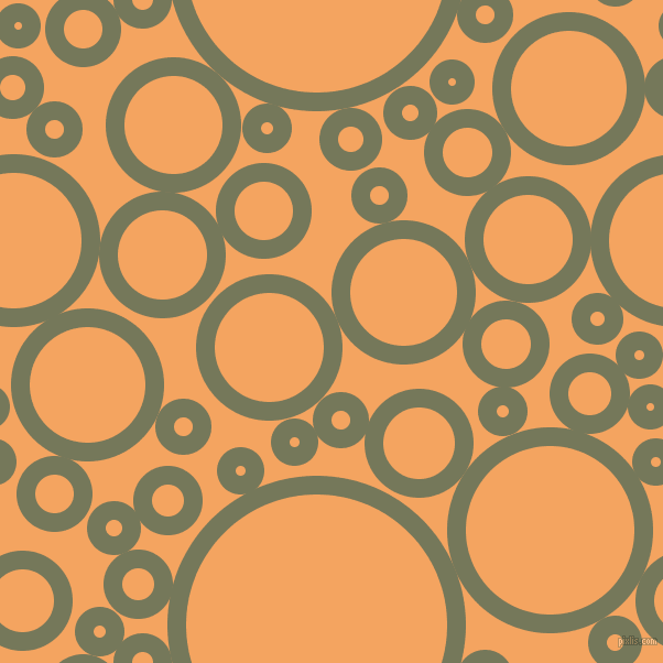 bubbles, circles, sponge, big, medium, small, 17 pixel line width, Finch and Sandy Brown circles bubbles sponge soap seamless tileable