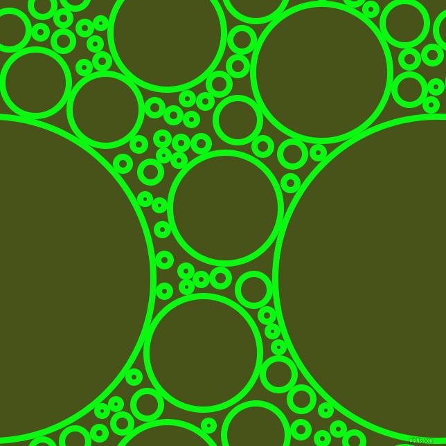 bubbles, circles, sponge, big, medium, small, 9 pixel line width, Free Speech Green and Verdun Green circles bubbles sponge soap seamless tileable