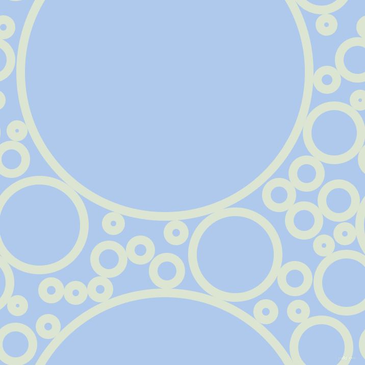 bubbles, circles, sponge, big, medium, small, 17 pixel line width, Frostee and Tropical Blue circles bubbles sponge soap seamless tileable