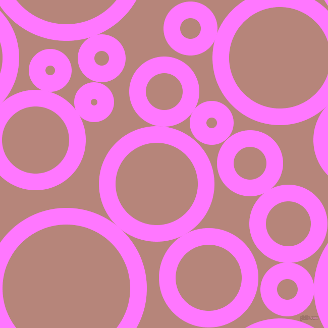 bubbles, circles, sponge, big, medium, small, 33 pixel line width, Fuchsia Pink and Brandy Rose circles bubbles sponge soap seamless tileable