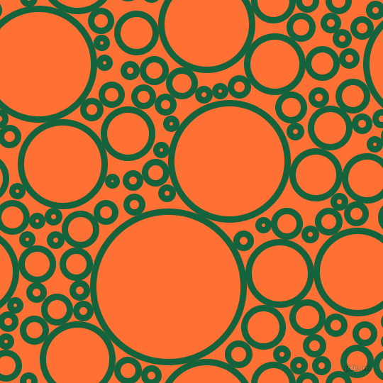 bubbles, circles, sponge, big, medium, small, 9 pixel line width, Fun Green and Burnt Orange circles bubbles sponge soap seamless tileable