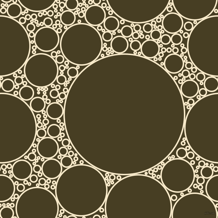 bubbles, circles, sponge, big, medium, small, 5 pixel line width, Gin Fizz and Madras circles bubbles sponge soap seamless tileable