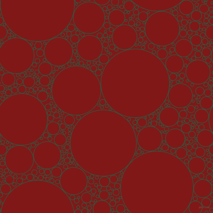 bubbles, circles, sponge, big, medium, small, 2 pixel line width, Goblin and Falu Red circles bubbles sponge soap seamless tileable