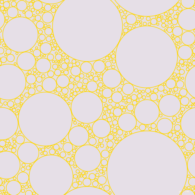 bubbles, circles, sponge, big, medium, small, 2 pixel line width, Gold and Selago circles bubbles sponge soap seamless tileable