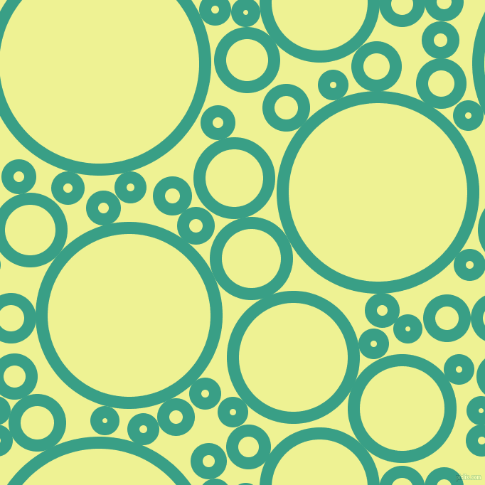 bubbles, circles, sponge, big, medium, small, 17 pixel line width, Gossamer and Jonquil circles bubbles sponge soap seamless tileable