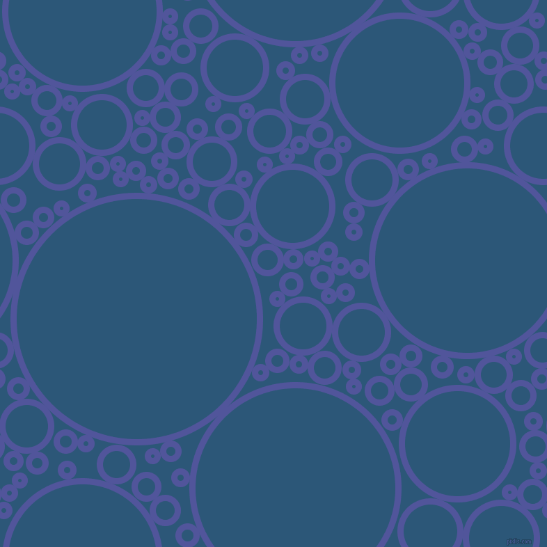bubbles, circles, sponge, big, medium, small, 9 pixel line width, Governor Bay and Venice Blue circles bubbles sponge soap seamless tileable