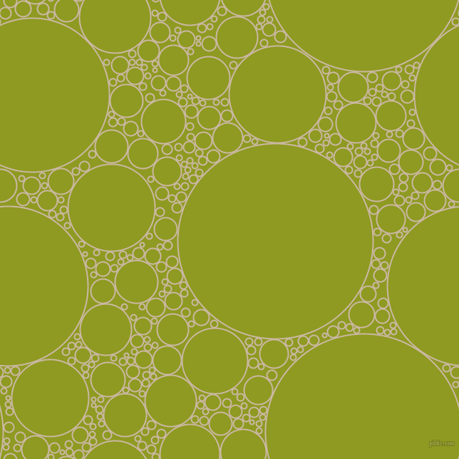 bubbles, circles, sponge, big, medium, small, 2 pixel line width, Grain Brown and Citron circles bubbles sponge soap seamless tileable