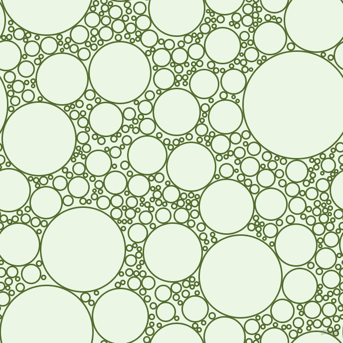 bubbles, circles, sponge, big, medium, small, 3 pixel line width, Green Leaf and Panache circles bubbles sponge soap seamless tileable