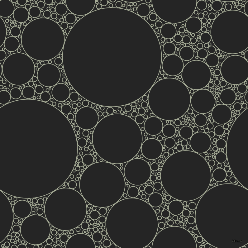 bubbles, circles, sponge, big, medium, small, 2 pixel line width, Green Spring and Nero circles bubbles sponge soap seamless tileable