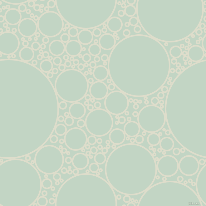 bubbles, circles, sponge, big, medium, small, 5 pixel line width, Green White and Sea Mist circles bubbles sponge soap seamless tileable