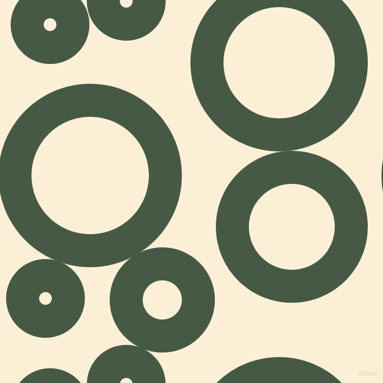 bubbles, circles, sponge, big, medium, small, 65 pixel line width, Grey-Asparagus and Half Dutch White circles bubbles sponge soap seamless tileable