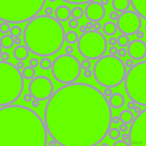 bubbles, circles, sponge, big, medium, small, 9 pixel line width, Grey Chateau and Bright Green circles bubbles sponge soap seamless tileable