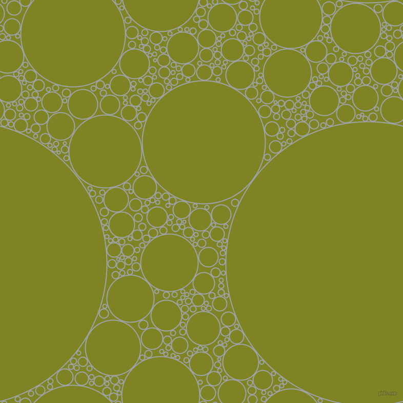 bubbles, circles, sponge, big, medium, small, 2 pixel line width, Grey Chateau and Trendy Green circles bubbles sponge soap seamless tileable