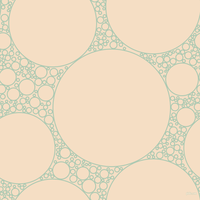 bubbles, circles, sponge, big, medium, small, 3 pixel line width, Gum Leaf and Sazerac circles bubbles sponge soap seamless tileable
