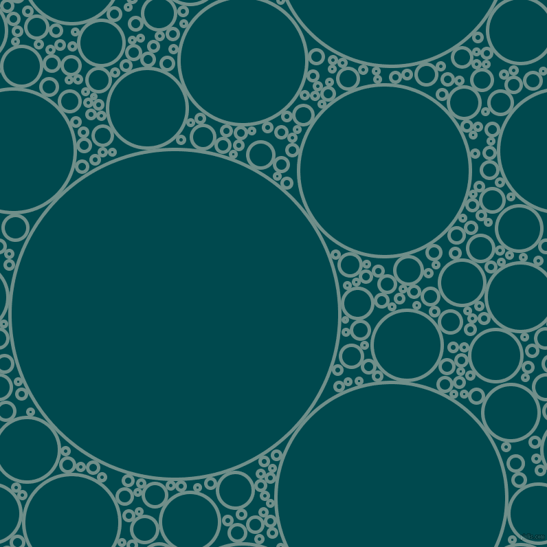 bubbles, circles, sponge, big, medium, small, 5 pixel line width, Gumbo and Sherpa Blue circles bubbles sponge soap seamless tileable