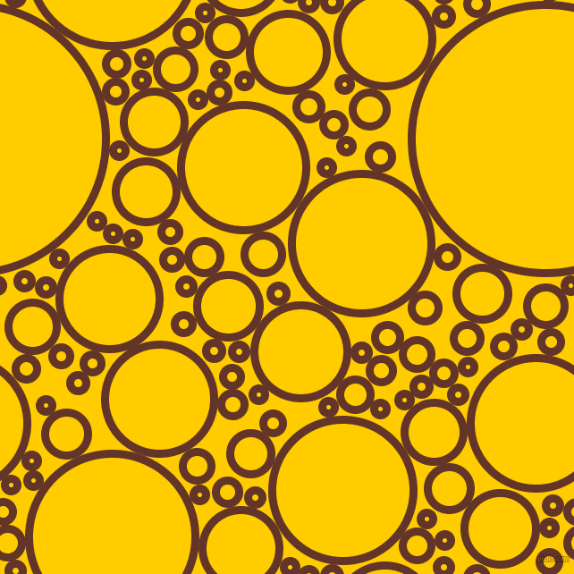 bubbles, circles, sponge, big, medium, small, 9 pixel line width, Hairy Heath and Tangerine Yellow circles bubbles sponge soap seamless tileable