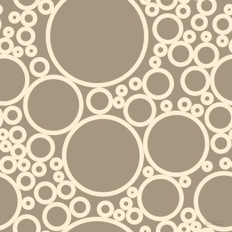 bubbles, circles, sponge, big, medium, small, 9 pixel line width, Half Dutch White and Bronco circles bubbles sponge soap seamless tileable