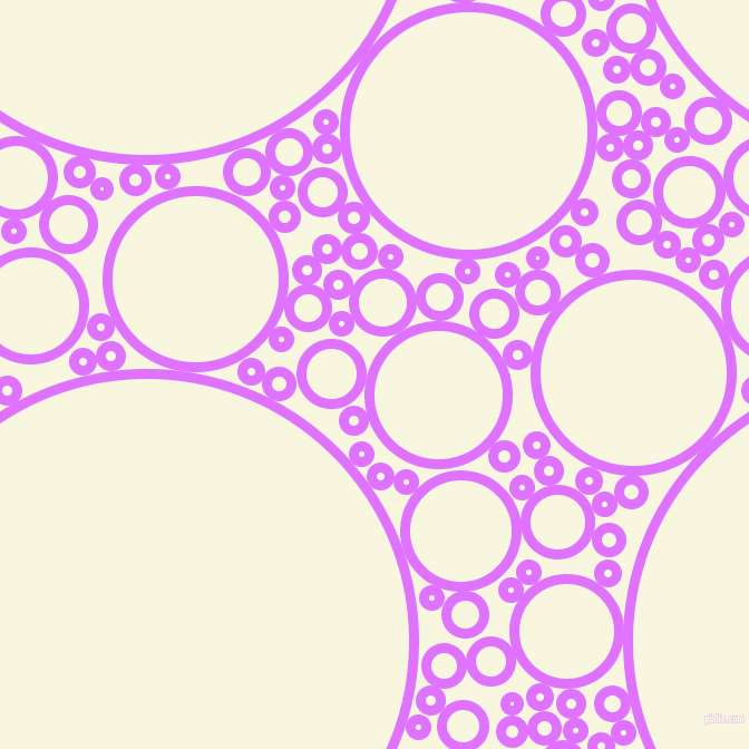 bubbles, circles, sponge, big, medium, small, 9 pixel line width, Heliotrope and Promenade circles bubbles sponge soap seamless tileable