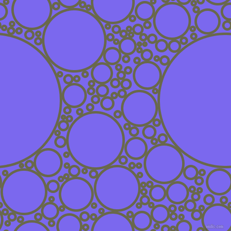 bubbles, circles, sponge, big, medium, small, 5 pixel line width, Hemlock and Medium Slate Blue circles bubbles sponge soap seamless tileable
