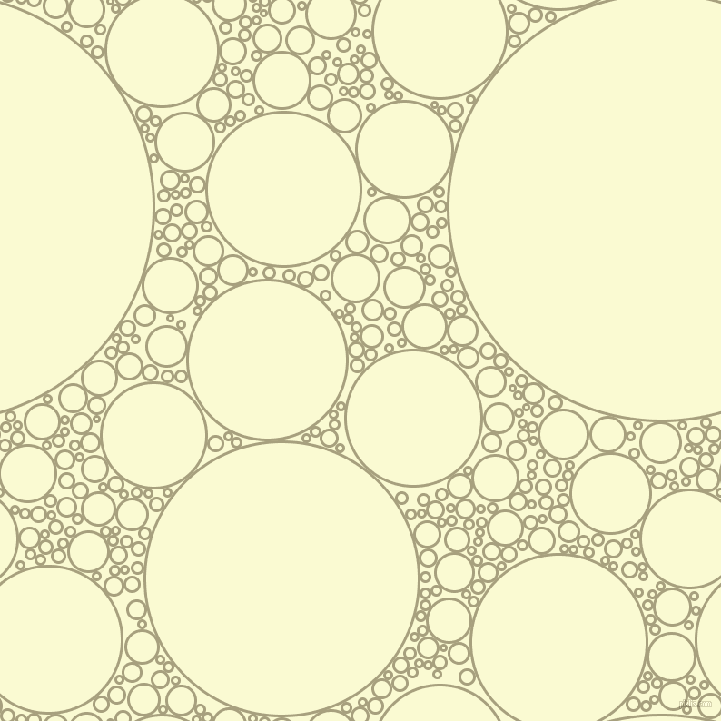 bubbles, circles, sponge, big, medium, small, 3 pixel line width, Hillary and Light Goldenrod Yellow circles bubbles sponge soap seamless tileable
