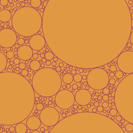 bubbles, circles, sponge, big, medium, small, 2 pixel line width, Hippie Pink and Fire Bush circles bubbles sponge soap seamless tileable