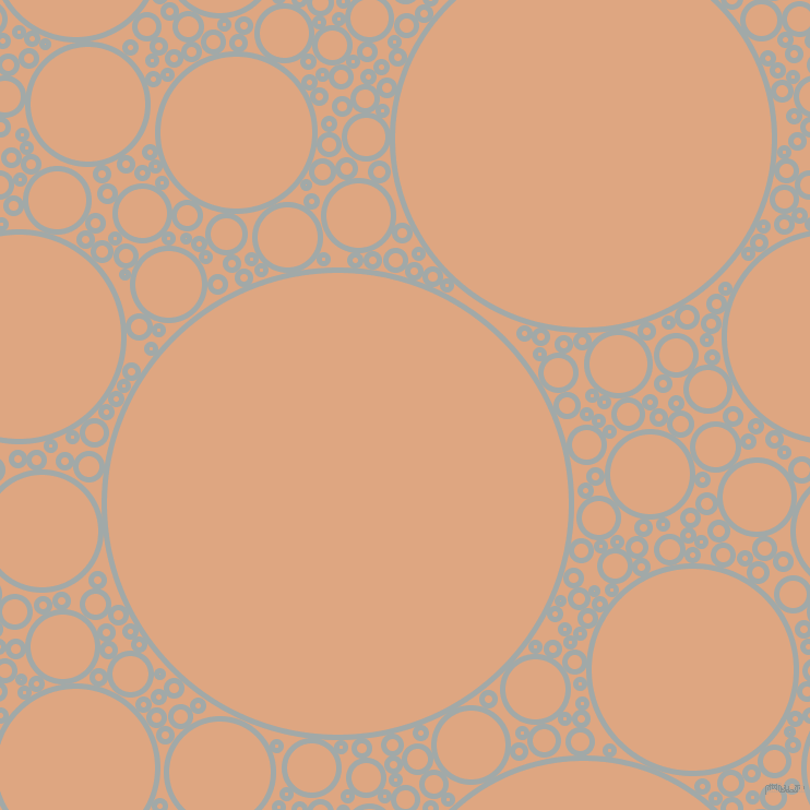bubbles, circles, sponge, big, medium, small, 5 pixel line width, Hit Grey and Tumbleweed circles bubbles sponge soap seamless tileable