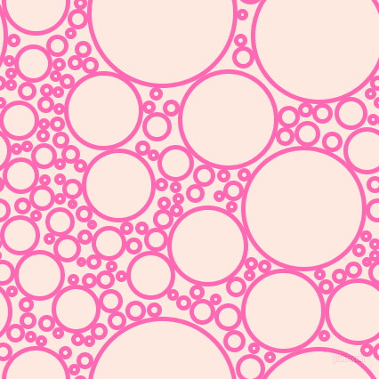 bubbles, circles, sponge, big, medium, small, 5 pixel line width, Hot Pink and Chablis circles bubbles sponge soap seamless tileable